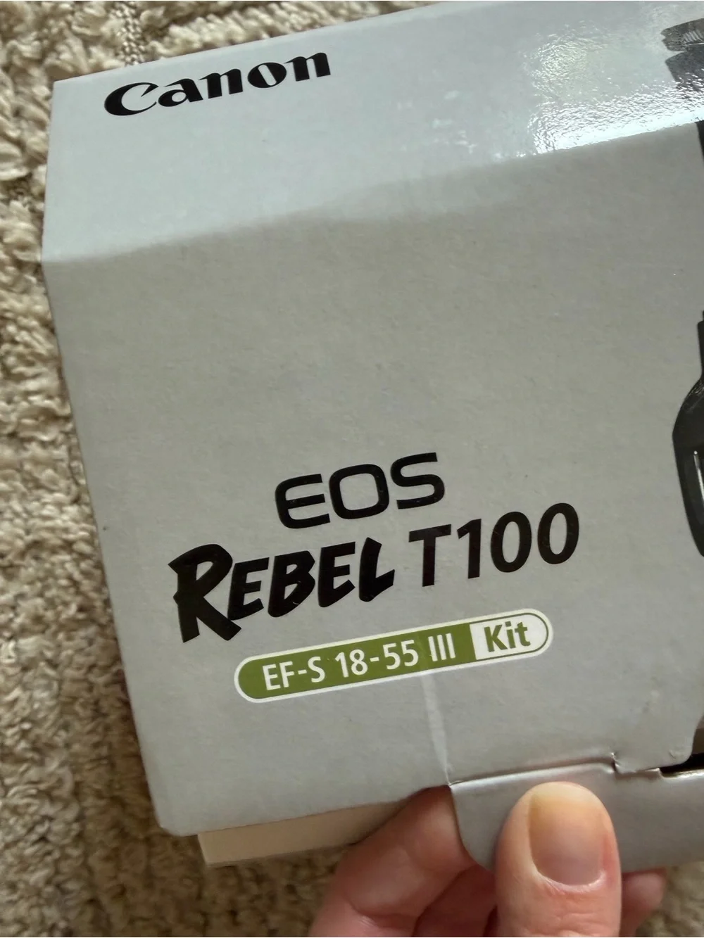 Canon EOS Rebel T100 DSLR Camera Kit – Like New